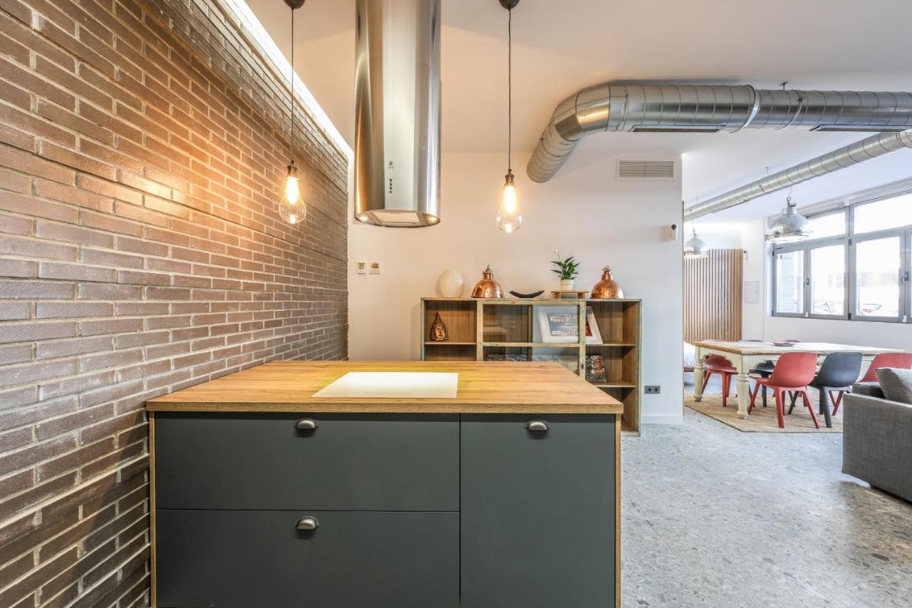 Loft Reformado Industrial Madrid Exterior photo