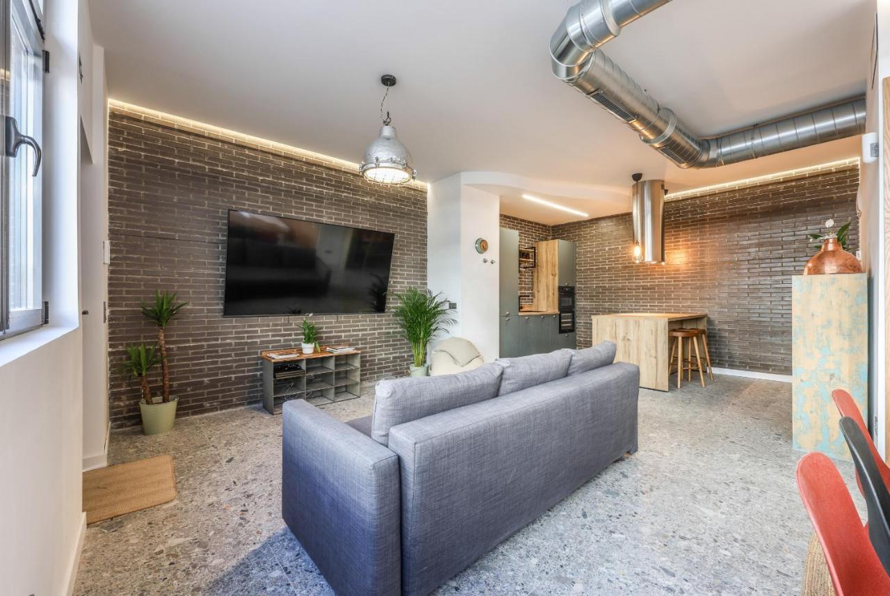 Loft Reformado Industrial Madrid Exterior photo